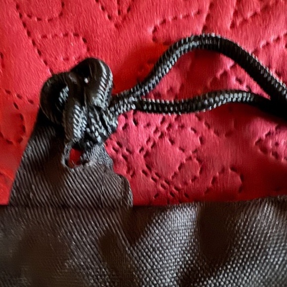 Adidas backpack drawstring, black with pink, good condition - Picture 8 of 8